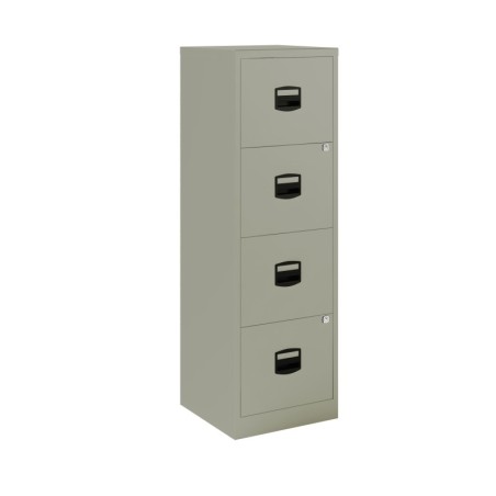 Archivador Metálico Gris 4 Cajones PFA de Bisley - Montiel