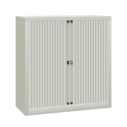 Armario Medio Metálico 2 Estantes de Bisley Armario Medio Metálico 2 Estantes de Bisley