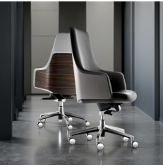 Sillón de Dirección para Despachos Cuore de Forma 5