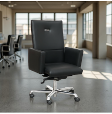 Sillón Dirección Giratorio con Brazos Fijos MM1687 de...