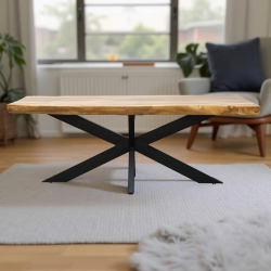 Mesa Suar 200x90 cm. de Madera Maciza Mesa Suar 200x90 cm. de Madera Maciza