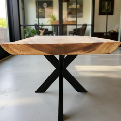 Mesa Suar 200x90 cm. de Madera Maciza Mesa Suar 200x90 cm. de Madera Maciza