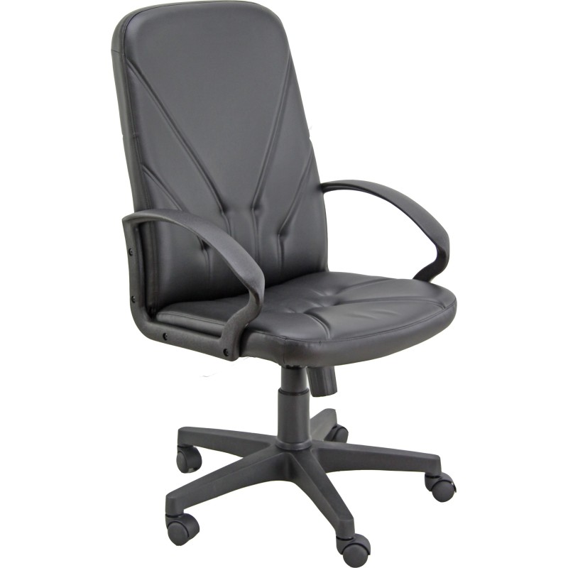Sillón Dirección Giratorio Negro Dante de Unisit - Montiel