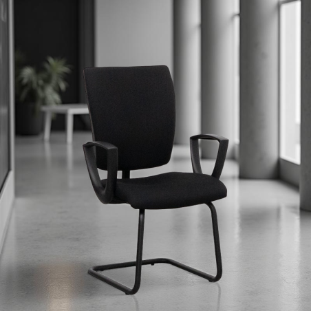 Silla Confidente Tapizada de Ofita - Reoffice