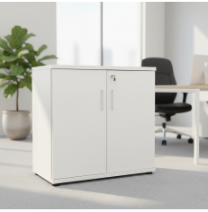 Armario Puertas Batientes Oficina 78x90 cm de Kunna