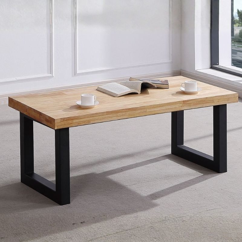 Mesa Madera Elevable de Centro Doriam 120x60 cm. - Montiel