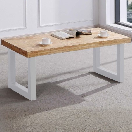 Mesa Madera Elevable de Centro Doriam 120x60 cm. - Montiel