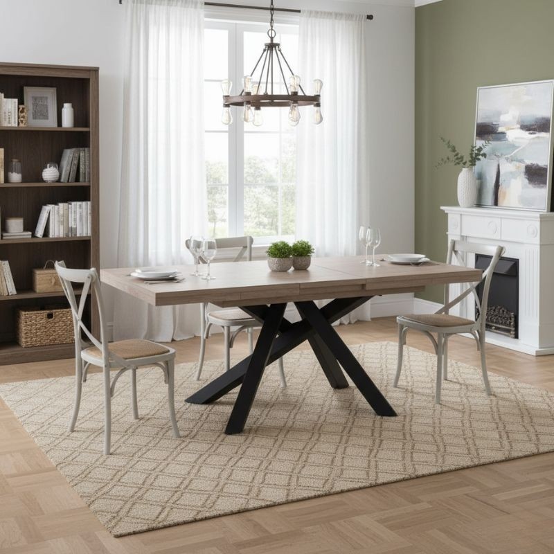 Mesa Extensible de Comedor Axen 160 cm. - Montiel