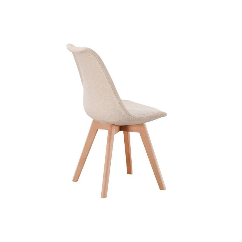 Silla Comedor Patas Madera Modelo Gaston - Montiel