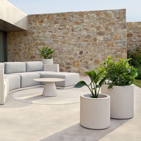 Macetero Lounge Cilíndrico Gatsby de Vondom - Montiel