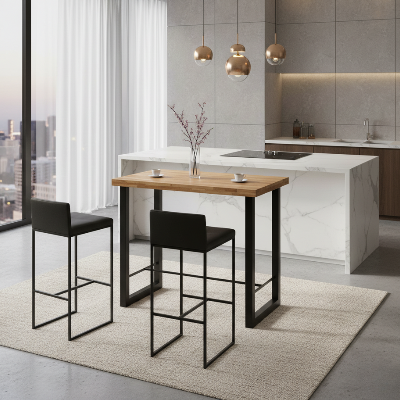Mesa Alta con Estructura Personalizable | Montiel