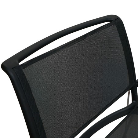 Silla Confidente Negra de Malla de Wilkhahn | Montiel