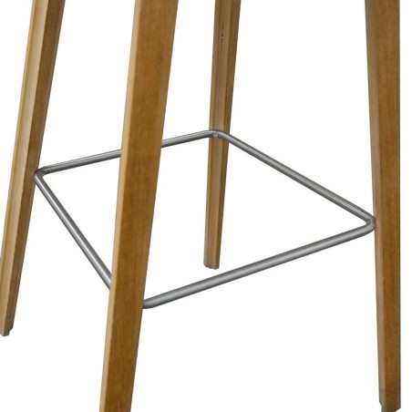 Taburete 4 Patas con Respaldo Bajo MM1710 | Montiel