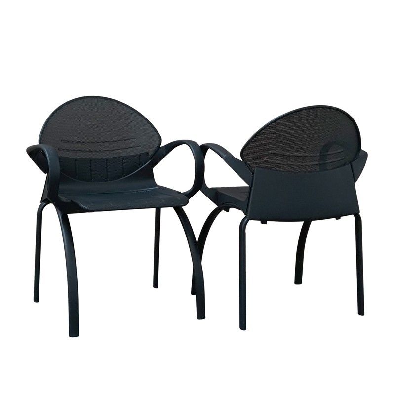 Silla Confidente Hierro Negro Opera de Steelcase | Montiel