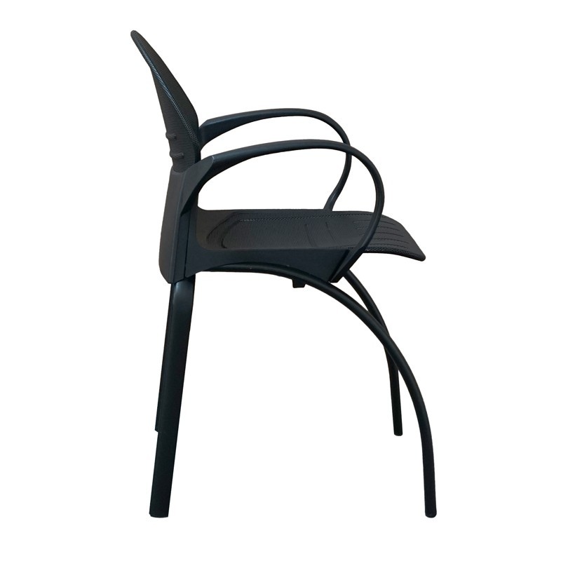 Silla Confidente Hierro Negro Opera de Steelcase | Montiel