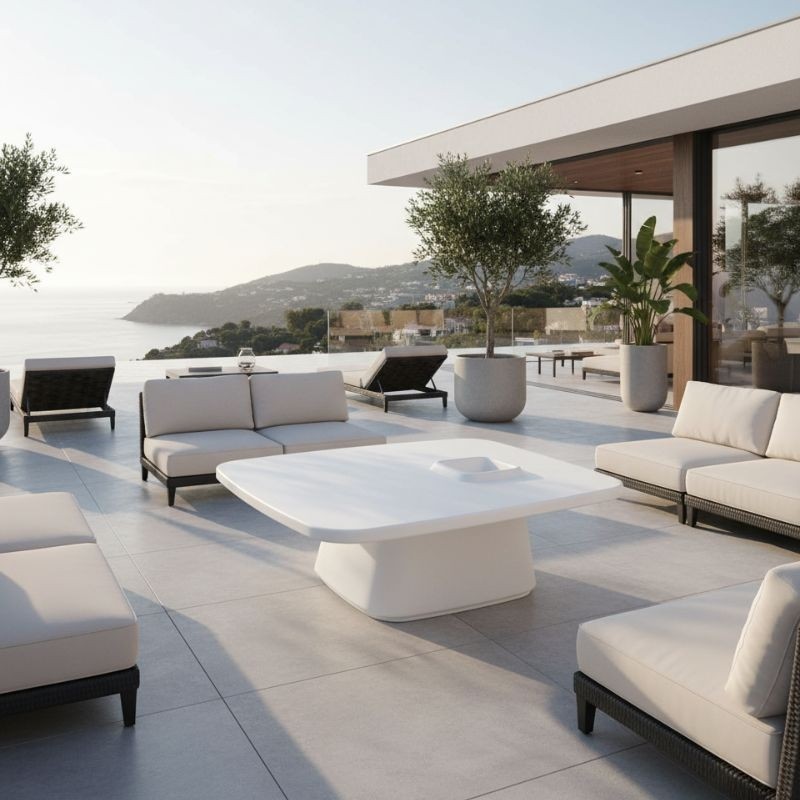 Mesa de Diseño Baja Noma de Vondom - Montiel