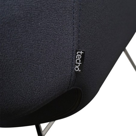 Silla Butaca Confidente en Tela Gris de Techo - Montiel