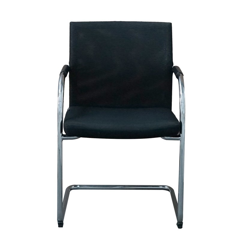 Silla Confidente con Malla Negra de Coinma - Montiel