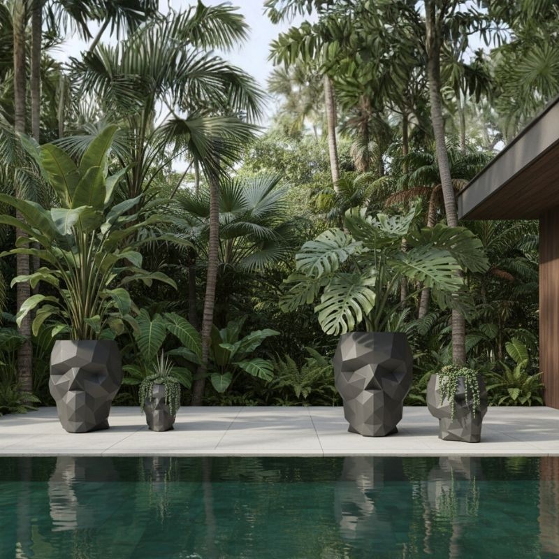 Macetero Skull de Vondom | Diseño Único - Montiel