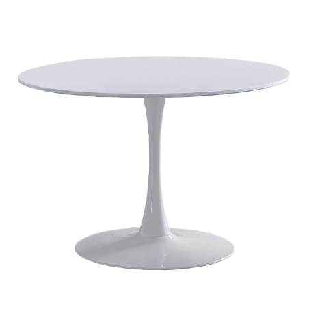 Mesa Comedor Blanca Nagi 75x110x110 cm. - Montiel
