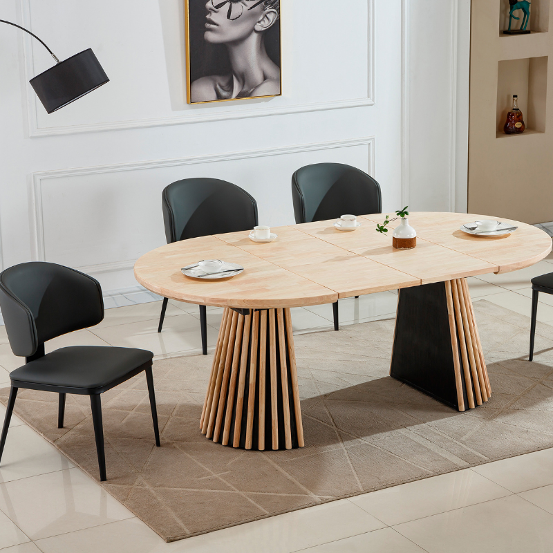Mesa de Comedor en Madera Plegable Orven - Montiel
