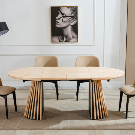 Mesa de Comedor en Madera Plegable Orven - Montiel