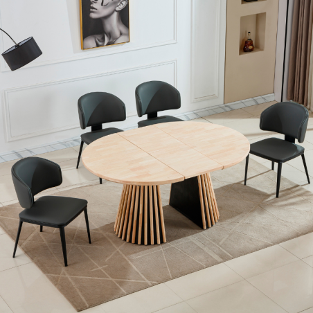 Mesa de Comedor en Madera Plegable Orven - Montiel
