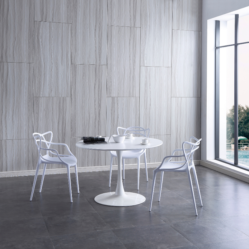 Mesa Comedor Blanca Nagi 75x110x110 cm. - Montiel