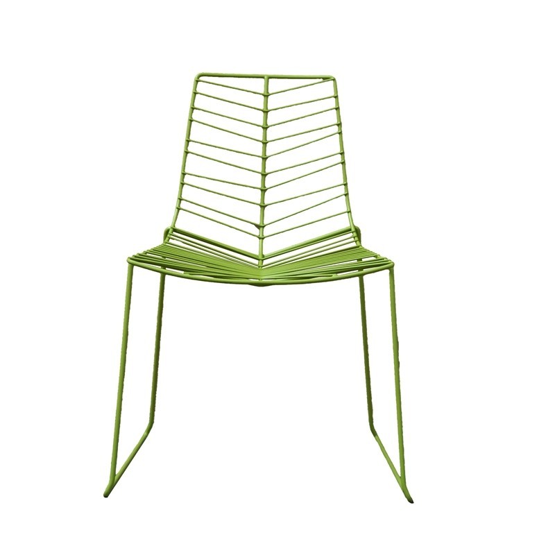 Silla Confidente Verde Leaf Chair de Arper - Montiel