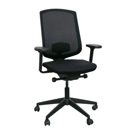 Silla Giratoria Negra Brazos 2D MM1719 - Montiel