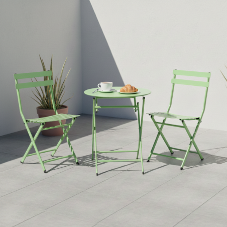 Set Café Plegable para Interiores / Exteriores - Montiel