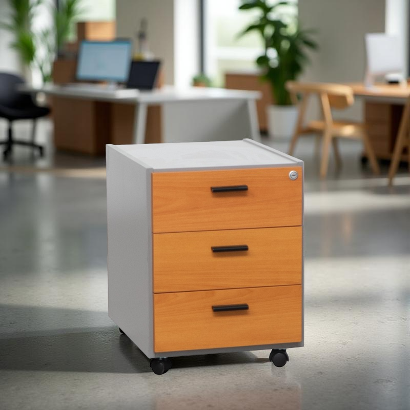 Cajonera 3 cajones con Llave MM1663 - Montiel