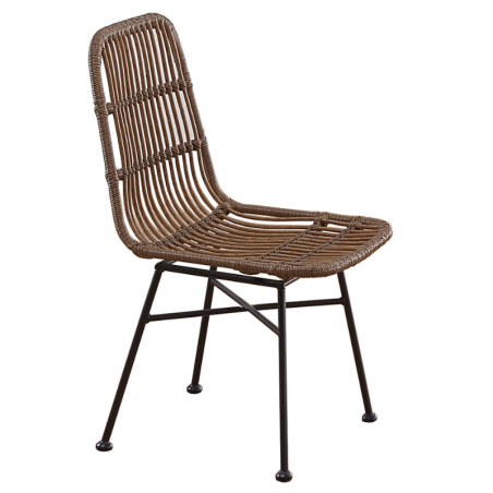 Silla Comedor 4 Patas Negras Mod. Siam - Montiel
