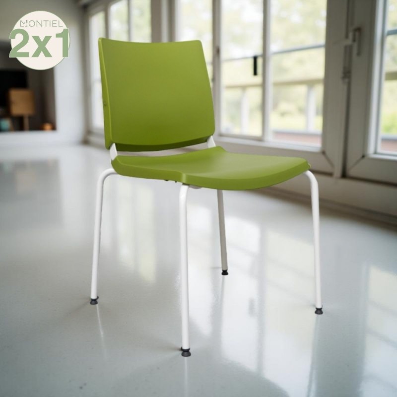 Silla 4 patas Sala de Espera Atenea de DileOffice - Montiel