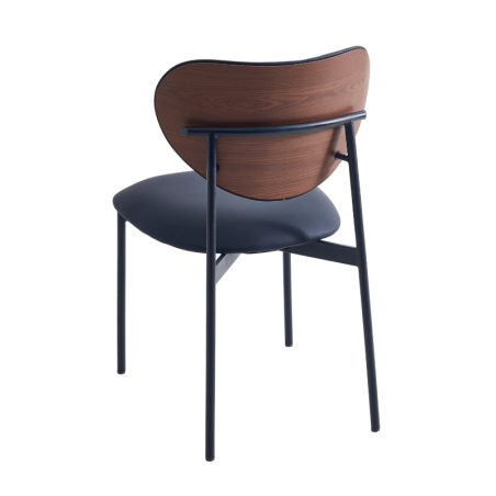 Silla Comedor 4 Patas Negras Mod. Eva - Montiel