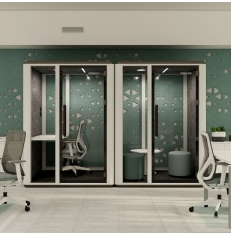 Cabina Insonorizada Oficina Vega Box 2 de Euromof