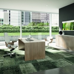 Mesa Dirección Oficina T45 de Quadrifoglio Mesa Dirección Oficina T45 de Quadrifoglio