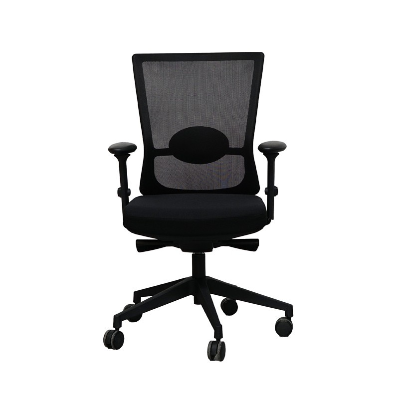 Silla Ergonómica Oficina Negra de Merryfair - Montiel
