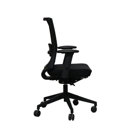 Silla Ergonómica Oficina Negra de Merryfair - Montiel
