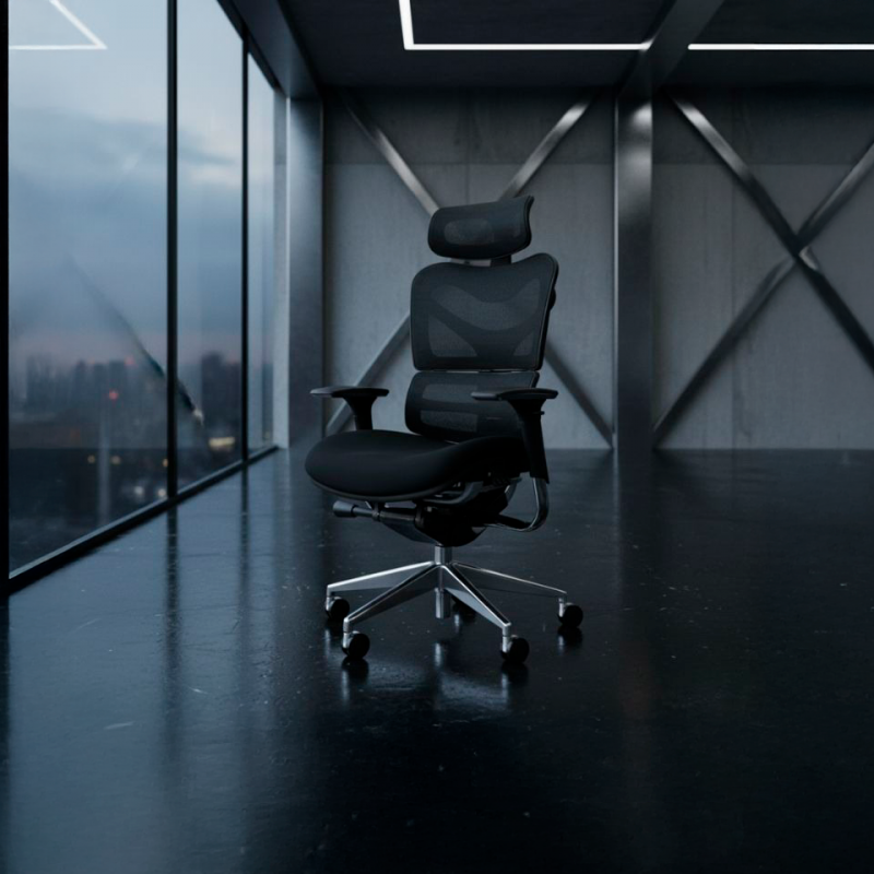  Silla Ergonómica Oficina XXL New ErgoStone de Euromof 