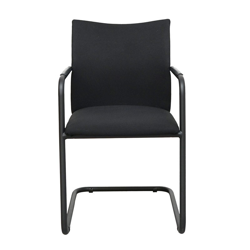 Silla Confidente Patin Negro de Luyando - Montiel