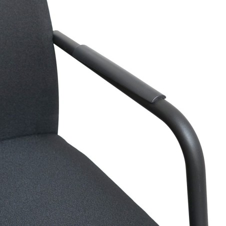 Silla Confidente Patin Negro de Luyando - Montiel