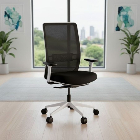 Silla Giratoria Blanca EVOS de Intacor - Montiel