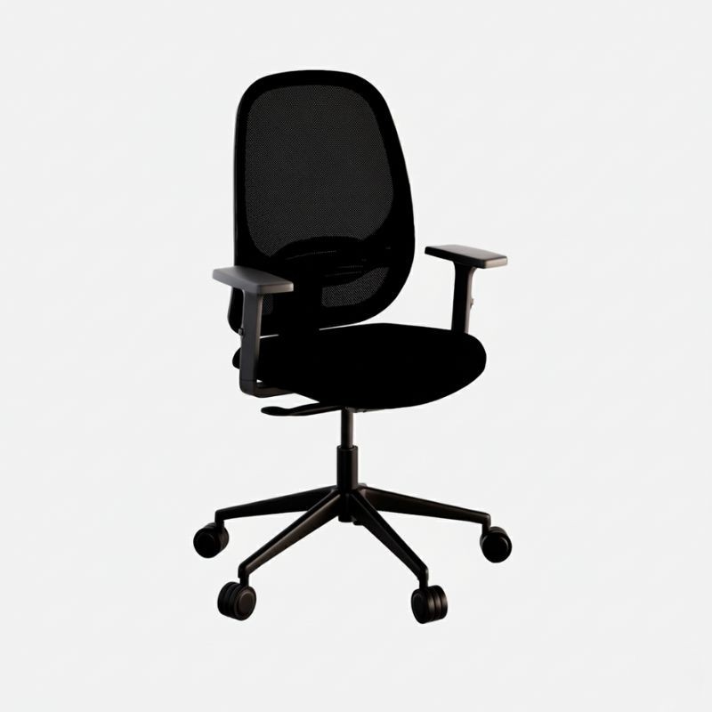 Silla Ergonómica Oficina Negra LUKAT de Intacor - Montiel