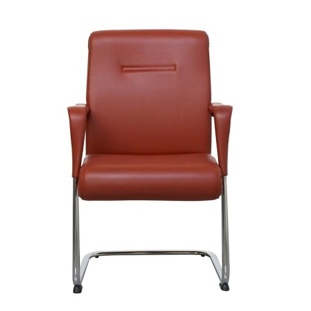 Pack de 2 Sillones en Piel Roja MM1731 - Montiel