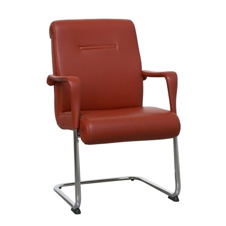 Pack de 2 Sillones en Piel Roja MM1731 - Montiel