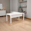 Escritorio en L Blanco Basic de Kunna comprar online