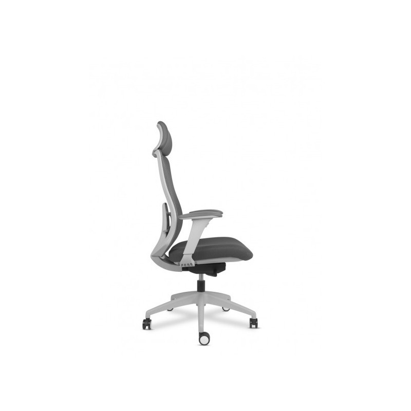 Silla Ergonómica Oficina Gris FEDO de Vincolo - Montiel