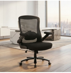 Silla de Oficina Ergonómica Negra TITAN de Vincolo