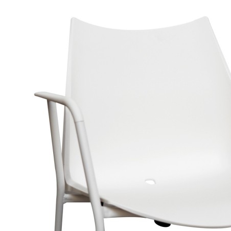Silla Confidente Blanca Tenzing de Somomar - Montiel